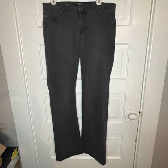 Liverpool Washed Out Black Jeans - Picture 1 of 10